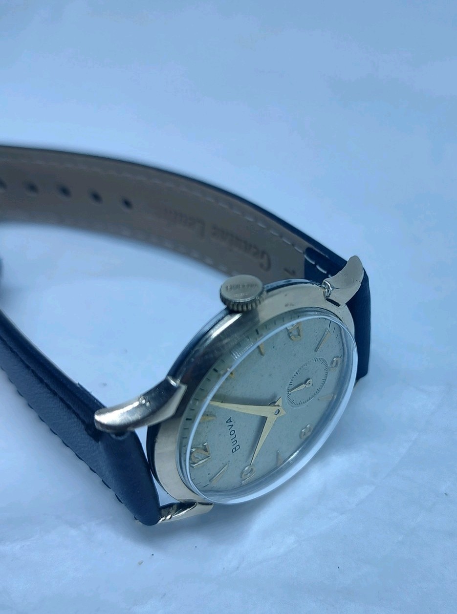 1956 Bulova L6 Gold Filled Dress Watch Fancy Lugs Small Seconds 11AC 17J Manual