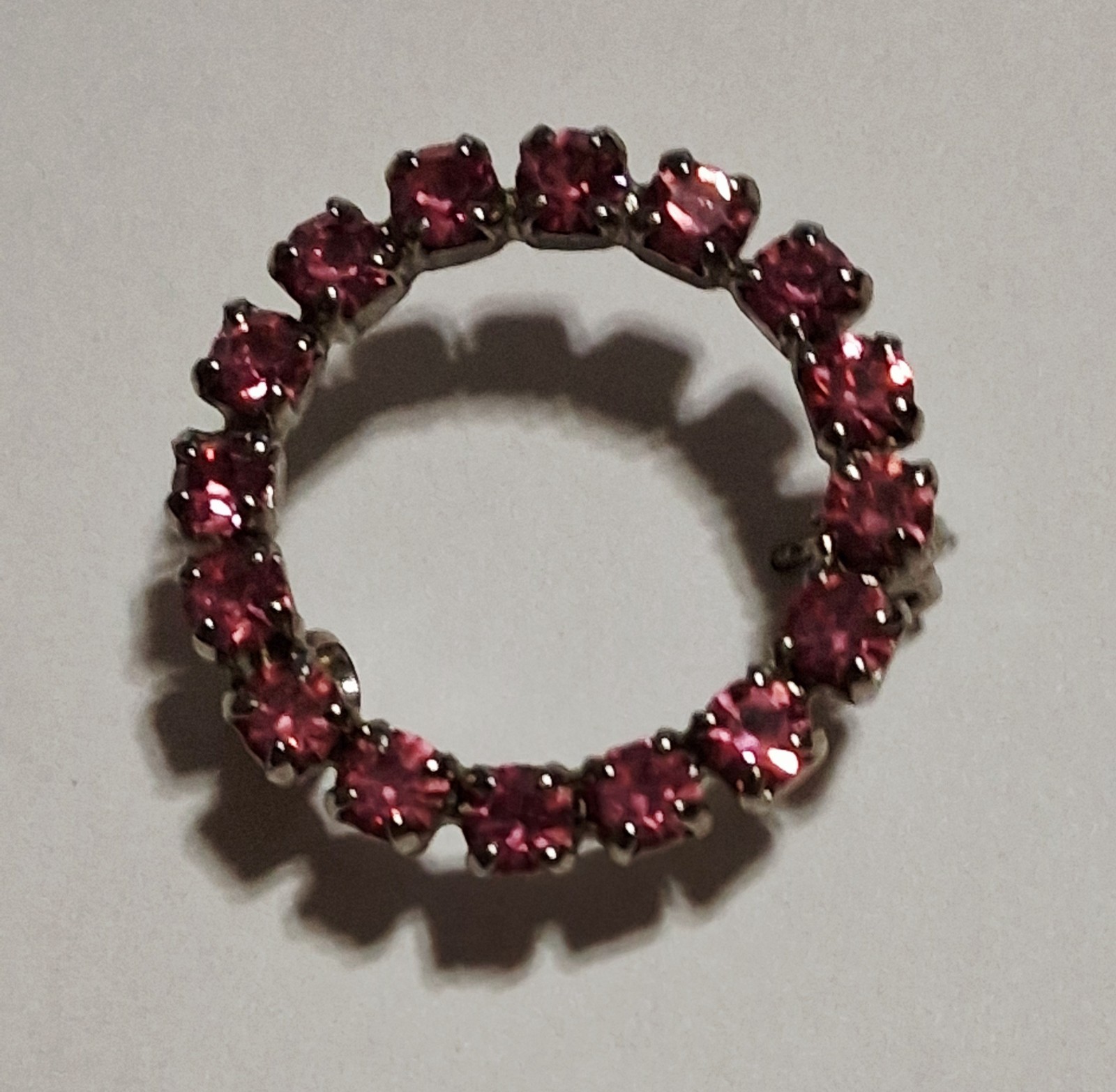 Cluster 3 Pins Vintage 2 Circle & 1 Bar Pins Alexandrite