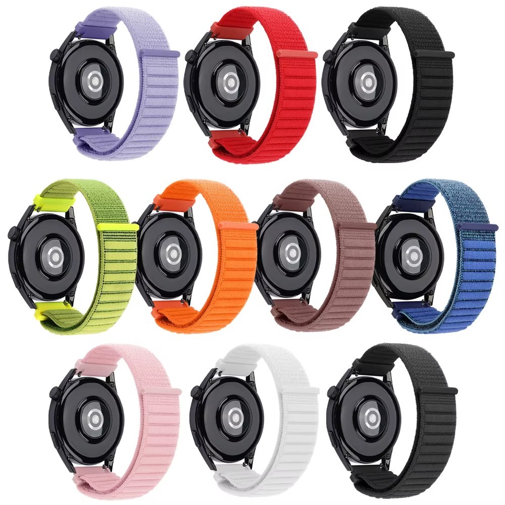 20mm/22mm Nylon Sport Loop Watch Band Strap Quick Release Adjustable Wristband