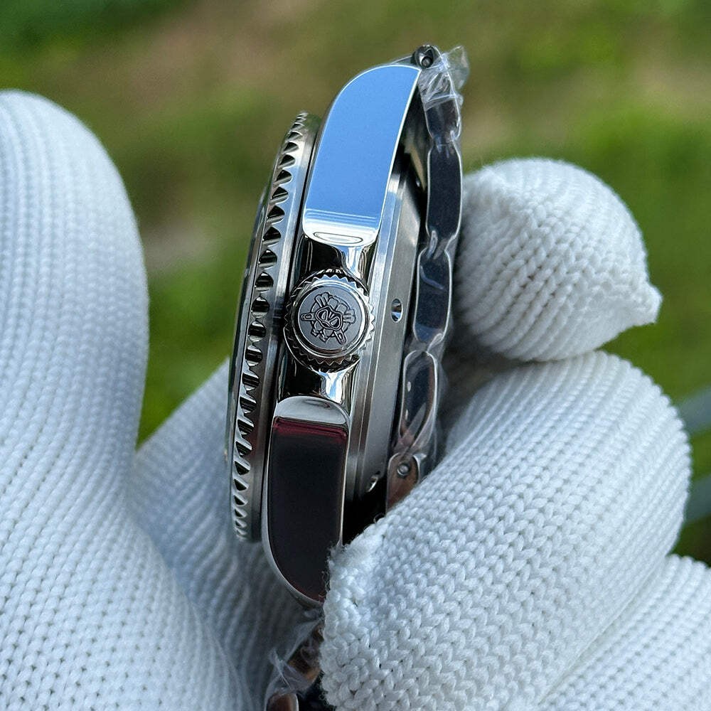 STEELDIVE SD1964GMT — 45.4mm Ceramic Bezel Insert 1000M NH34 Four Hands GMT