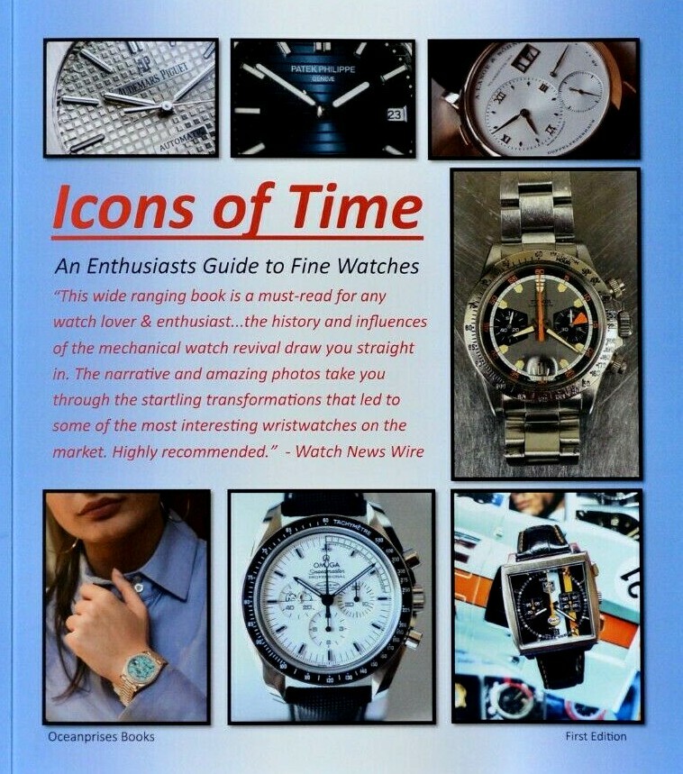 Icons of Time Watch Collector Multi Brand Book Rolex Daytona Audemars Royal Oak