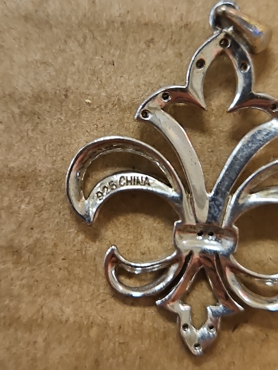 CrazieM Sterling 925 Silver Vintage Southwestern Estate Charm 5.59g