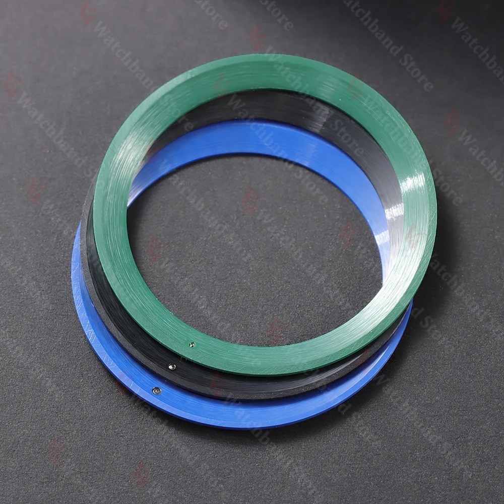 38*30.5mm Ceramic Alloy Watch Bezel Insert Ring Slope for NH35/36 GMT Diving 40m