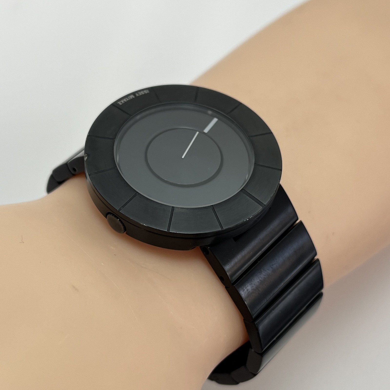 Seiko Issey Miyake TOKUJIN YOSHIOKA TO Black Quartz Japan Minimalist Watch#554B