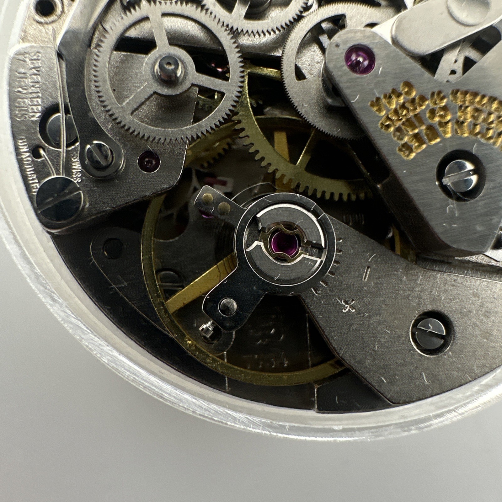 Vintage Movement watch VALJOUX 7734 Watch Movement NOS – New Old Stock