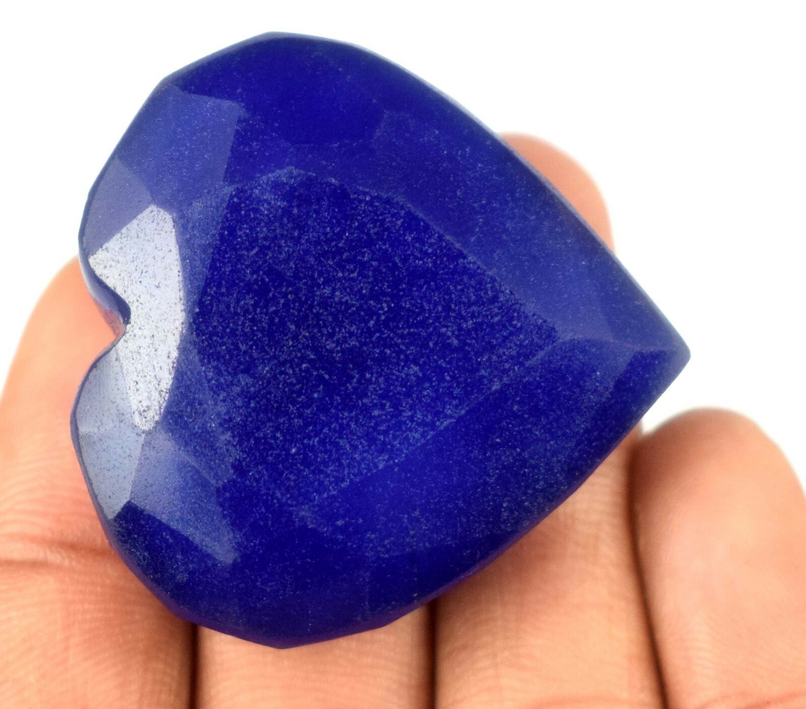 Natural Heart Shape 225 Carat Blue Sapphire Gemstone SQ125 Investment Grade