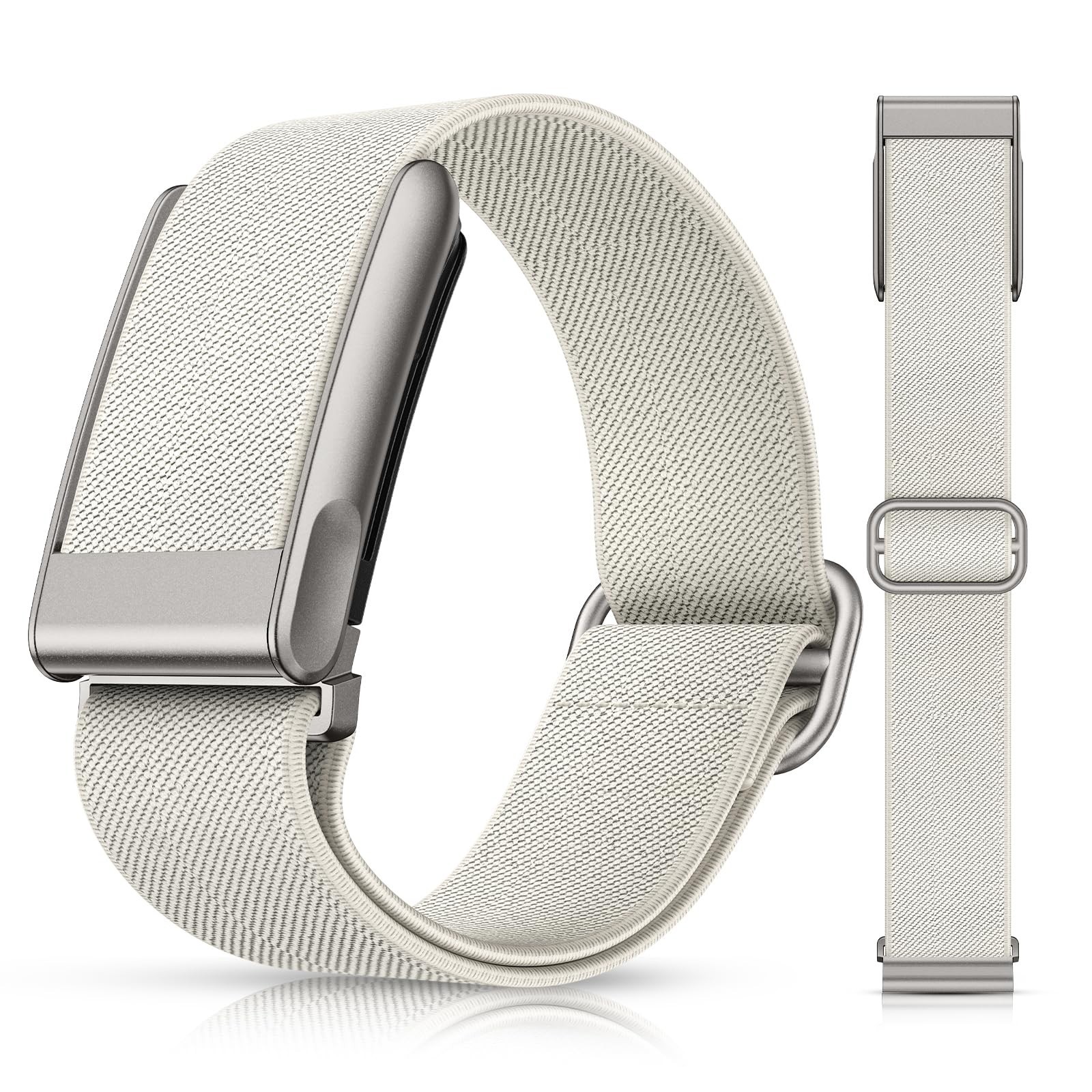 Elastic Nylon Sport Strap for Whoop 5.0, MG Bands, Quick-Dry Wristband, Adjustab