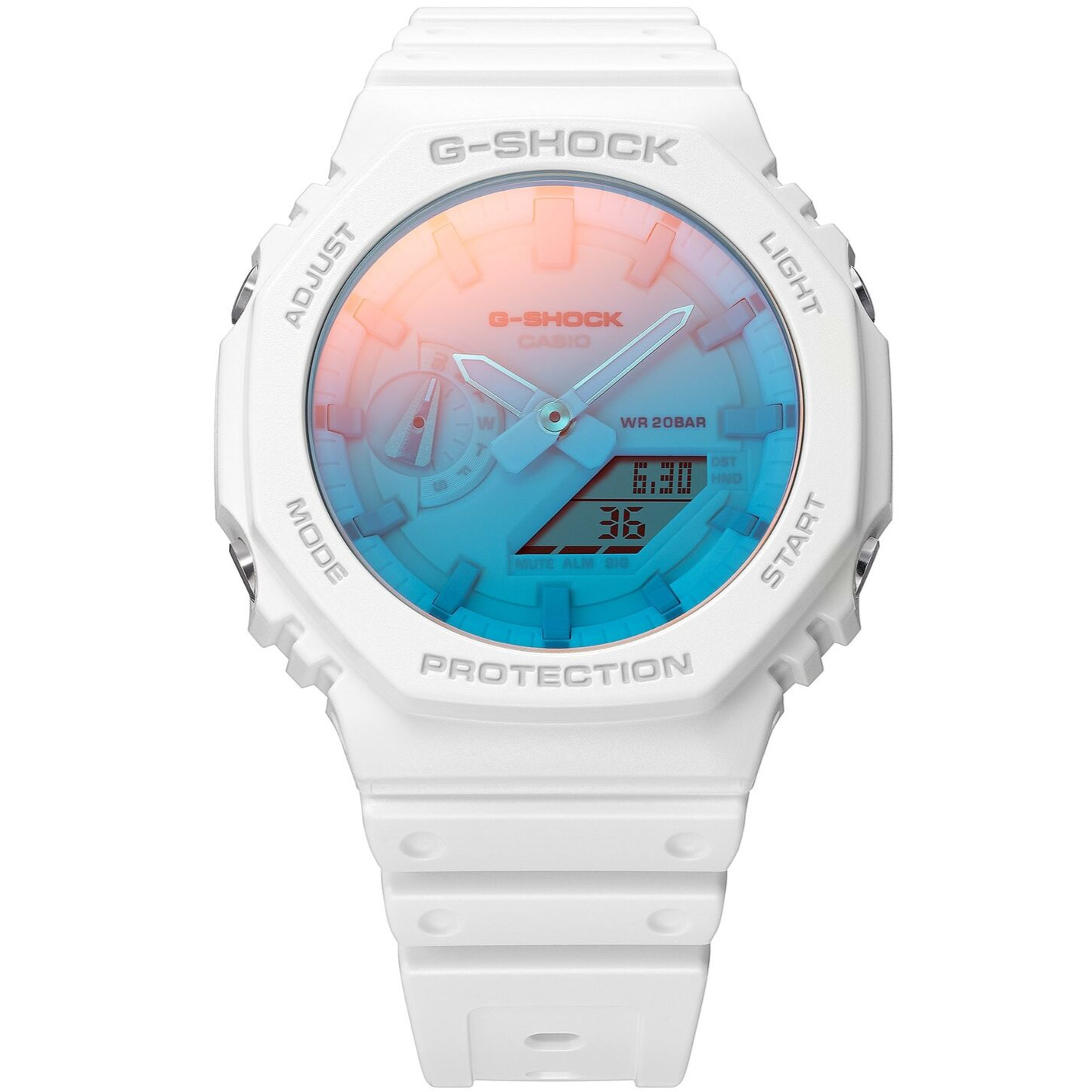 CASIO G-SHOCK GA-2100TL-7AJF BEACH TIME LAPSE Series Analog Digital Watch 45.4mm