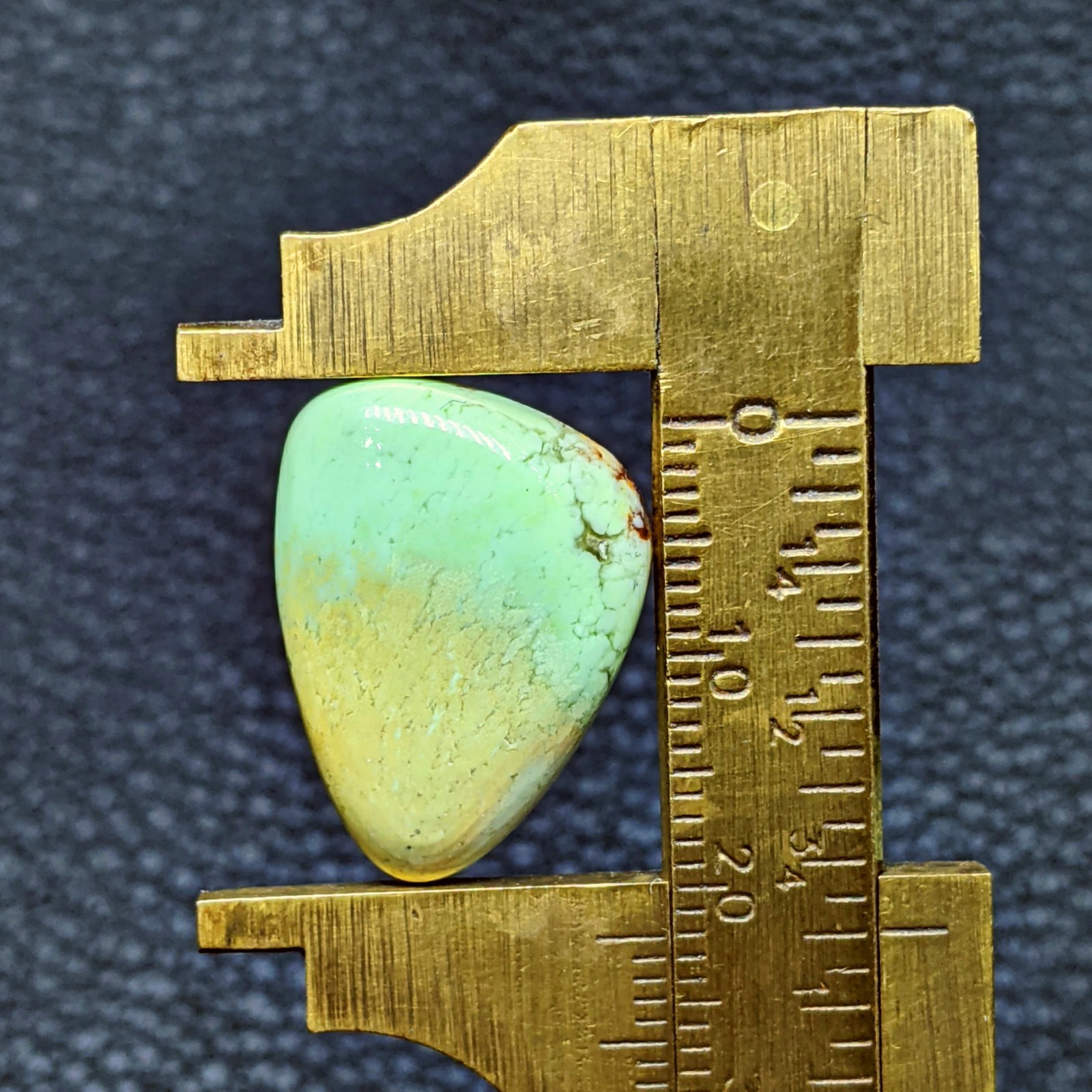 Natural Lemon Chrysoprase Freeform Shape Cabochon Loose Gemstone 20x14mm