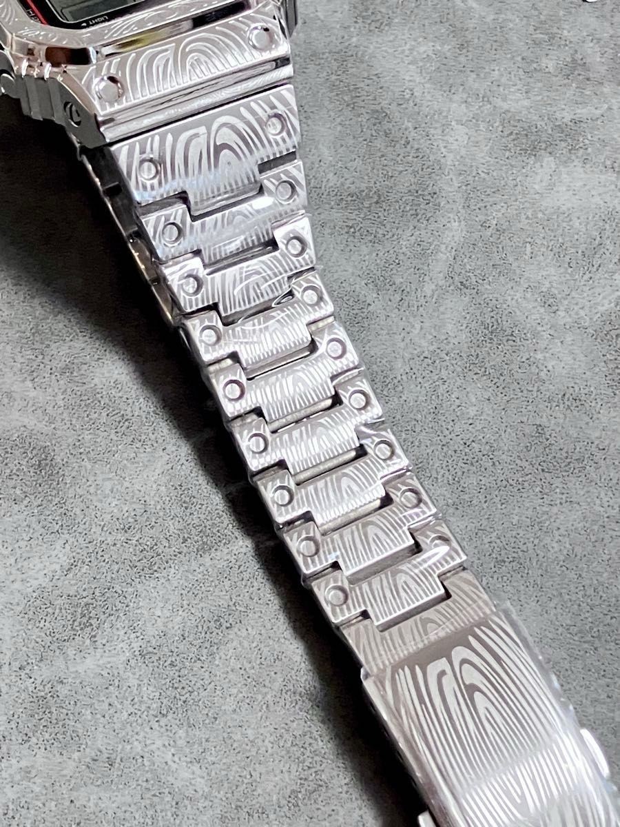 CUSTOM Casio G-Shock GW-M5610U Digital Men’s Wrist Watch Silver New item No Box