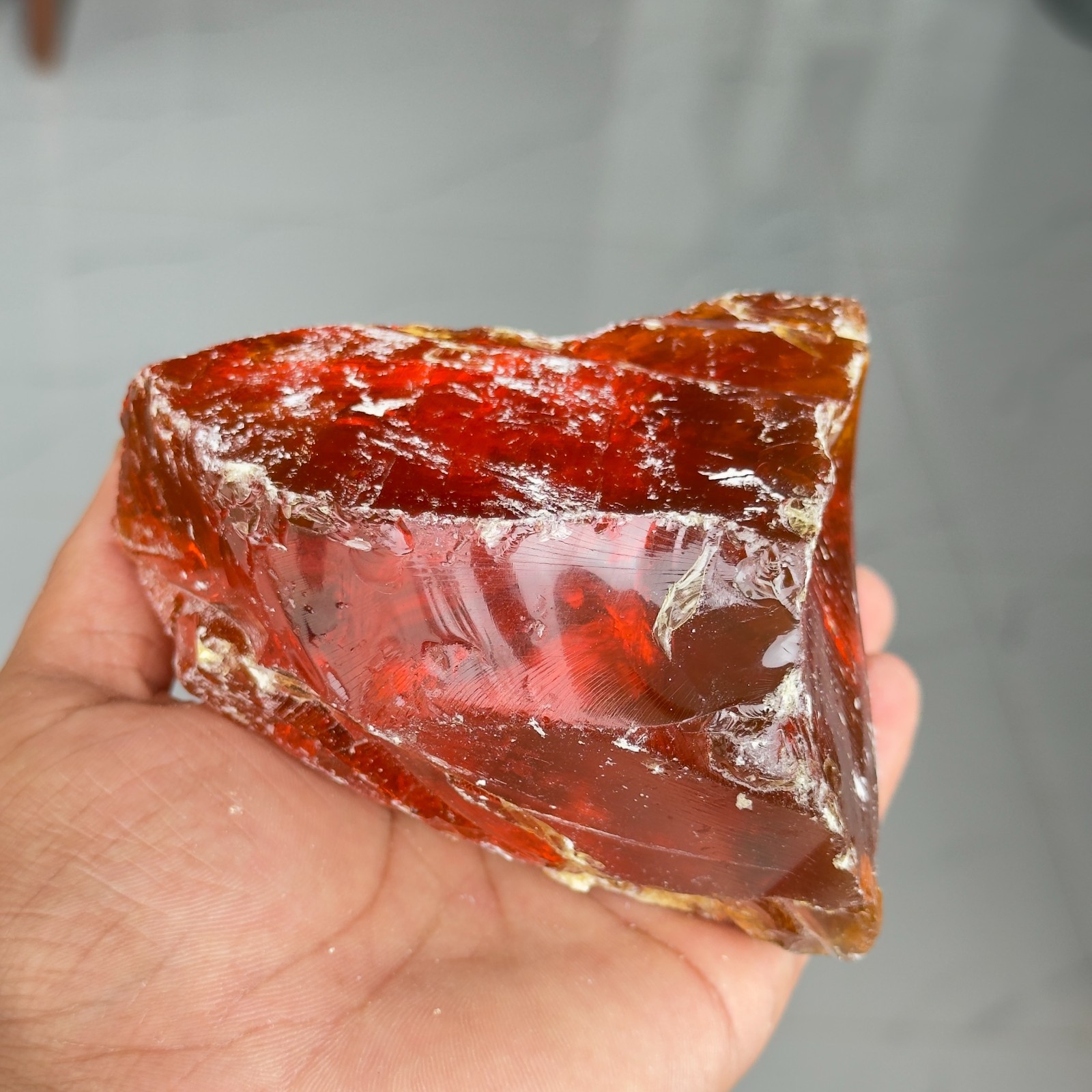 Certified 1620 Ct Natural Amber Rough – Translucent Raw Gemstone from Lithuania