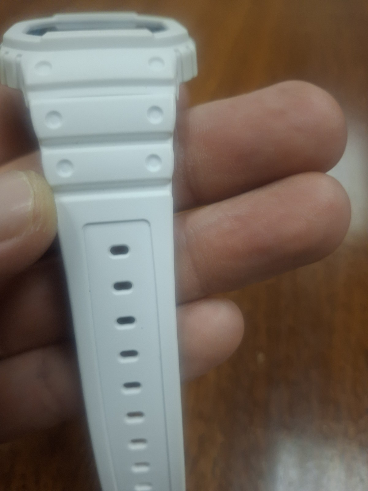 Casio G-Shock DW-B5600 Bluetooth Negative Display White Case/Strap Men’s Watch
