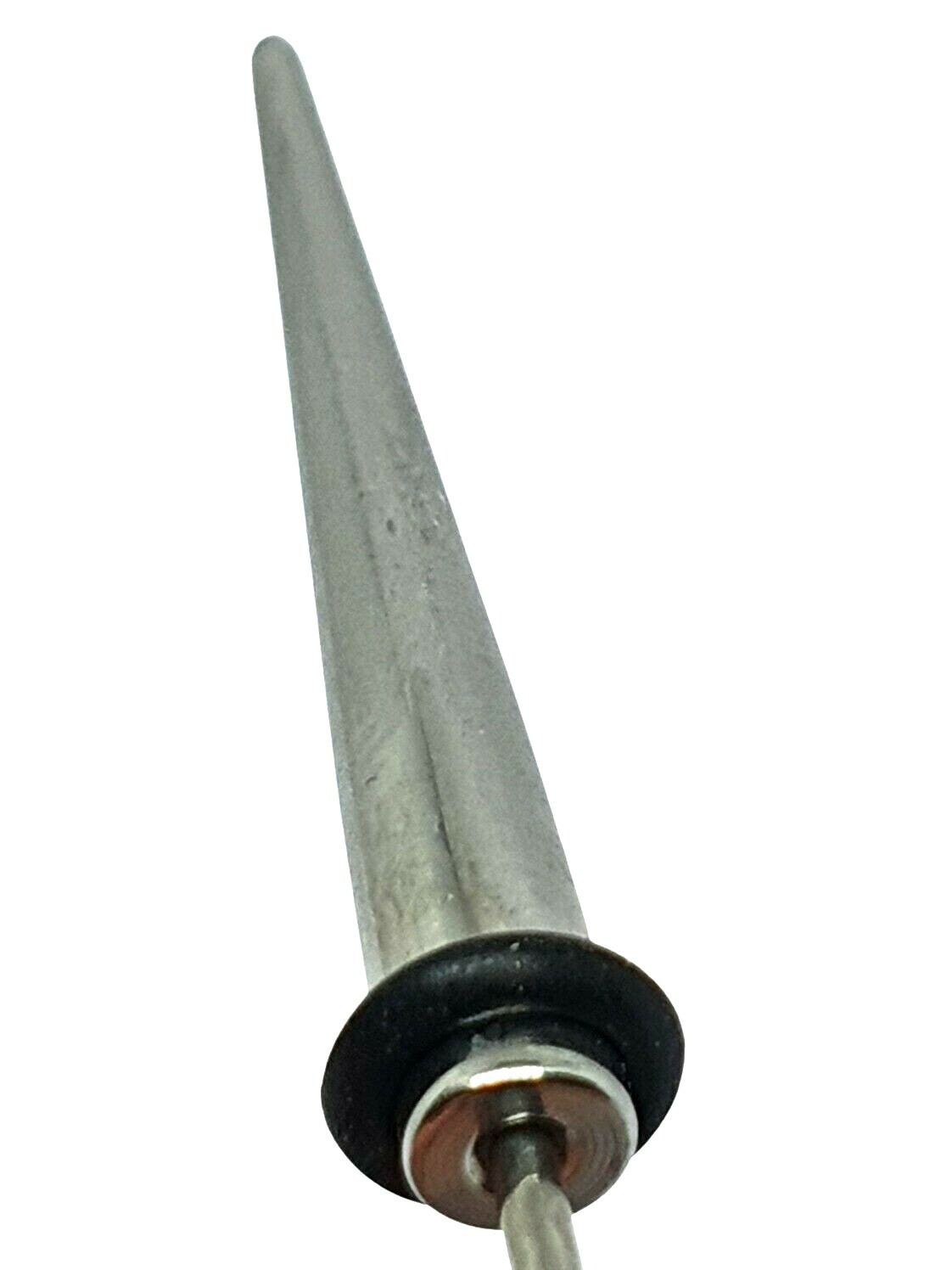 Large Double Spike Septum Bar Cone 16g (1.2mm) 60mm 316L Jewellery Piercing