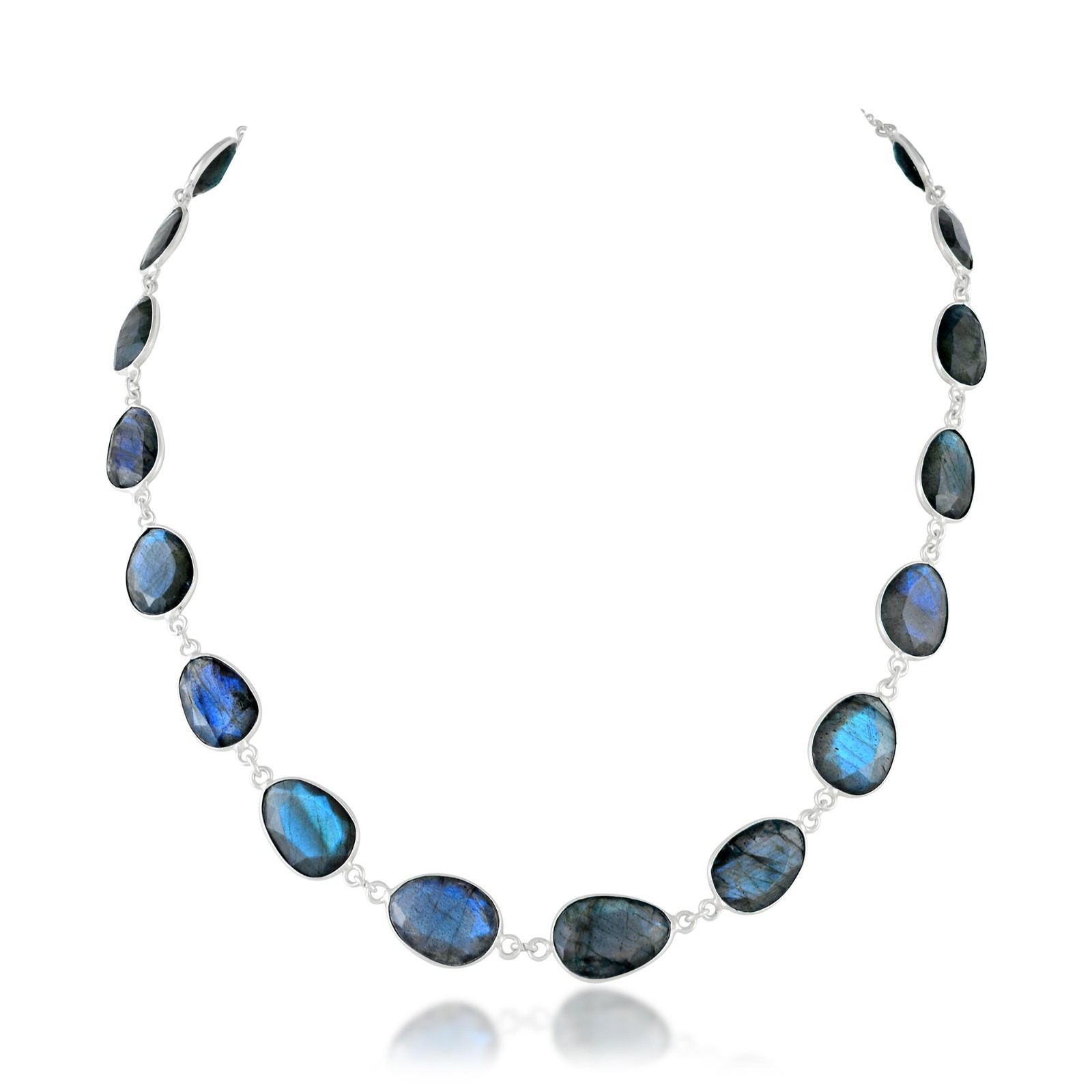 Choose Any Women’s 925 sterling silver Charm Chain Necklace | Natural Florescent