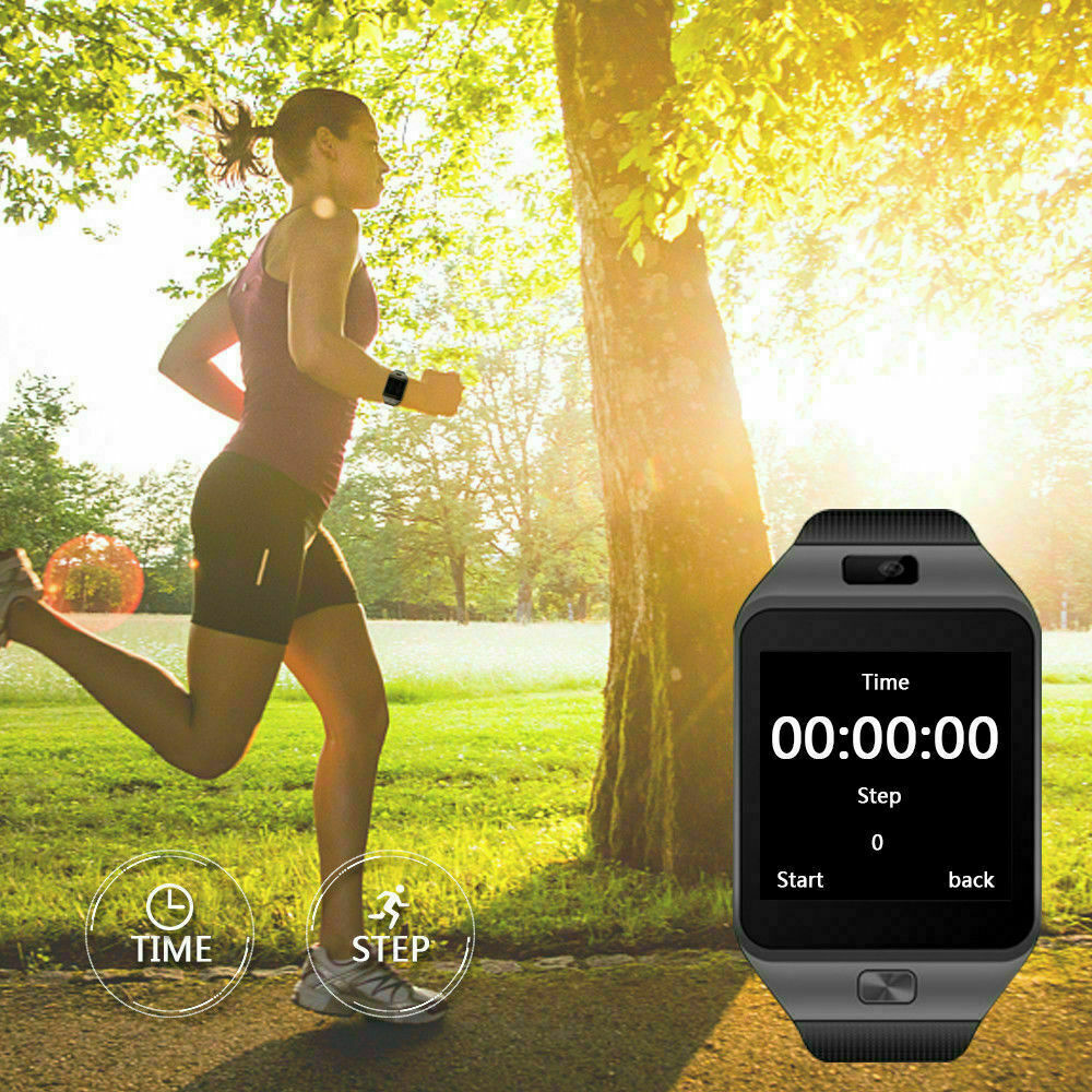New Blue-tooth Smart Watch & Phone with Camera Touch Screen Sleep Monitor