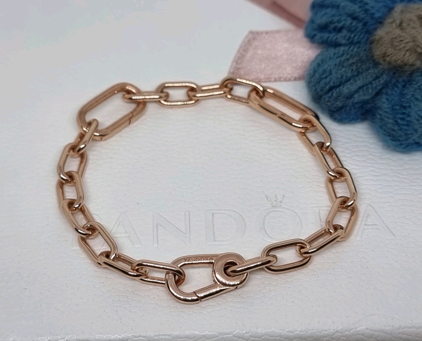 NEW Genuine Pandora Rose Gold Me Small-link Bracelet 16cm 💕 BOXED