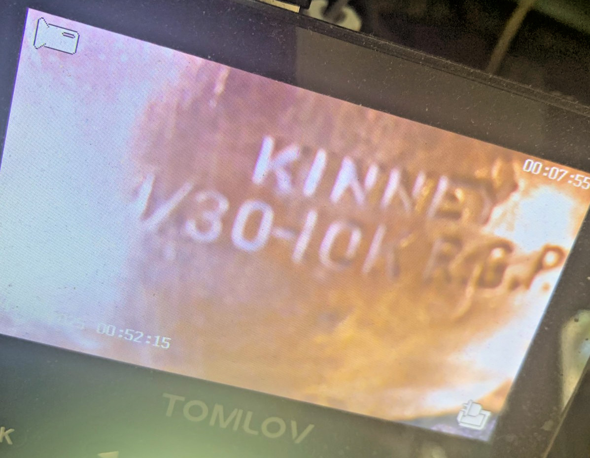 KINNEY RARE United States Army 1/30 10k R:G.P. Stone is Carved/Plated 71126A7