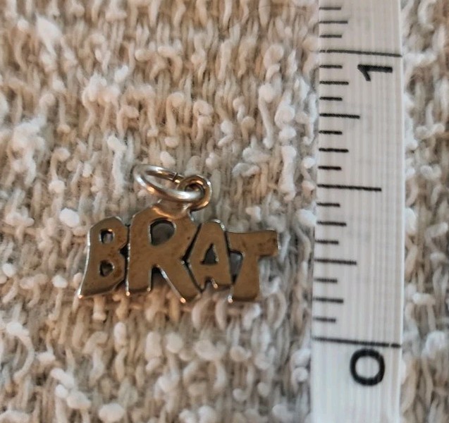 925 Sterling Silver Charm Brat