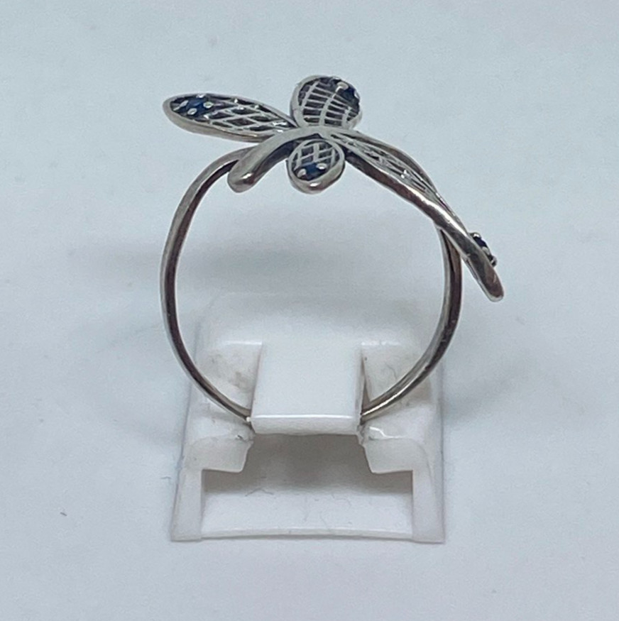 Vintage rings made of 925 silver, Size 6.5 . Weight 1.95 g. Jewelry from Ukrainе