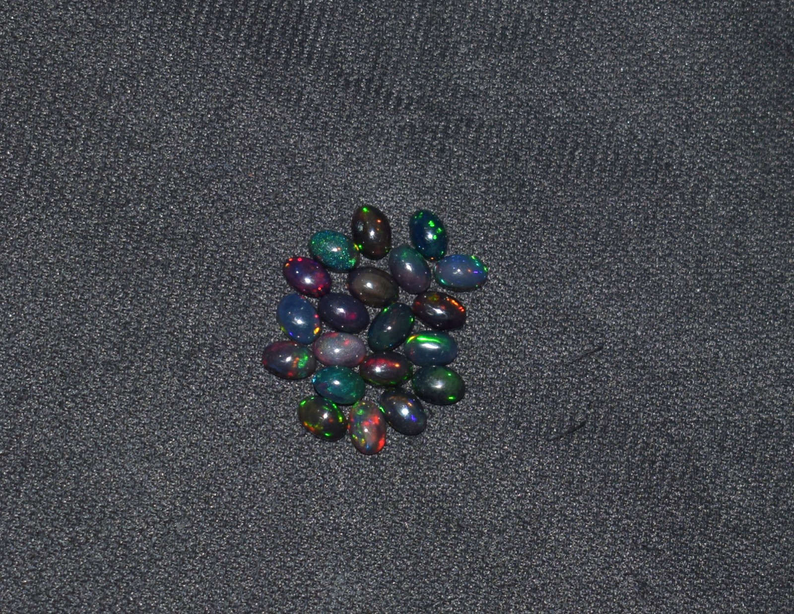 Natural Ethiopian Welo Fire Opal Loose Gemstone Cabochon 20Pcs 4X6mm L076