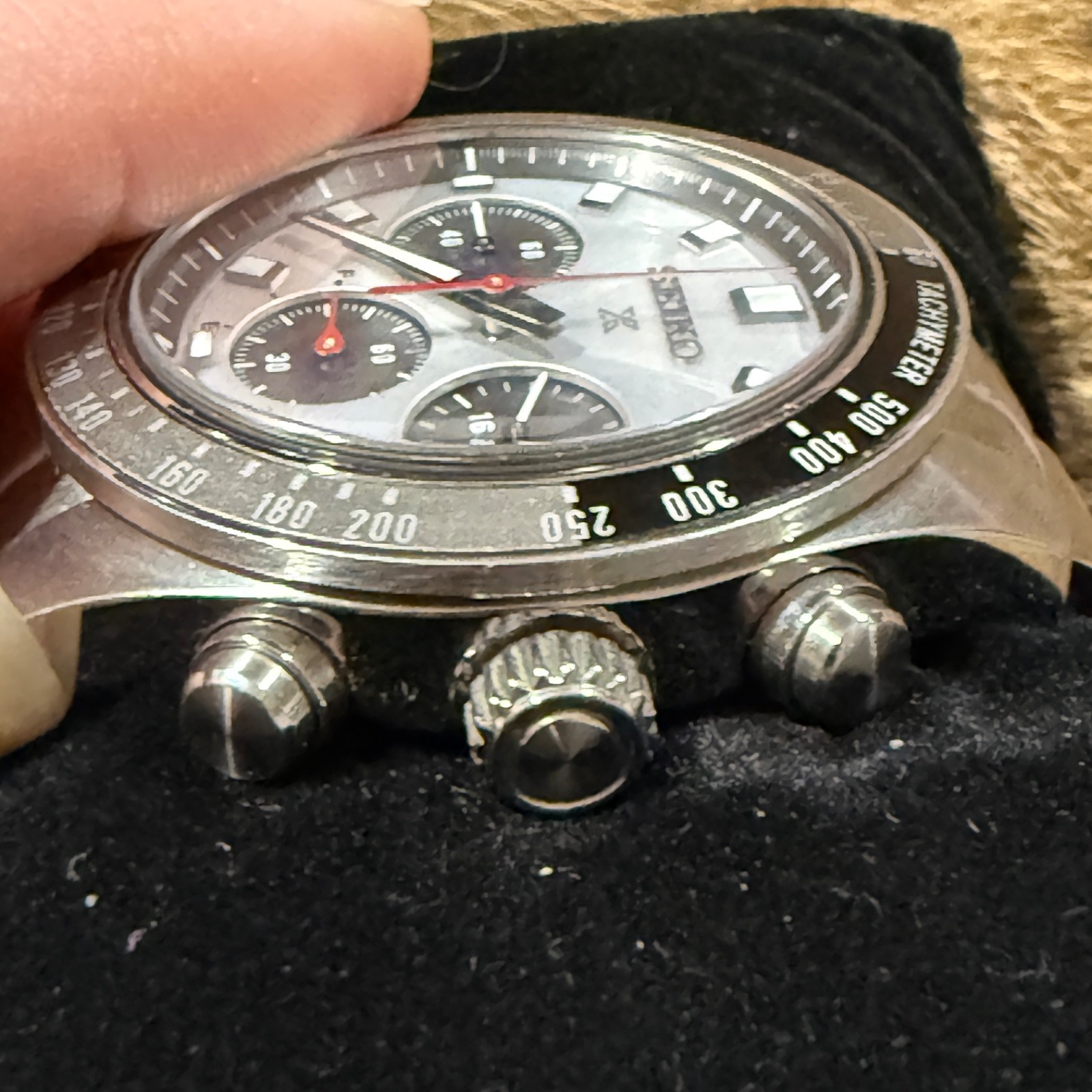 Seiko Prospex SSC911P1 Speedtimer Silver Panda Solar Chronograph