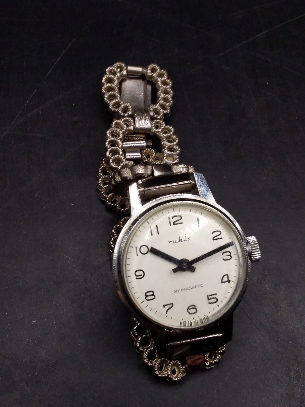 Vintage Ruhle Wristwatch Overwound Approx 28-30mm