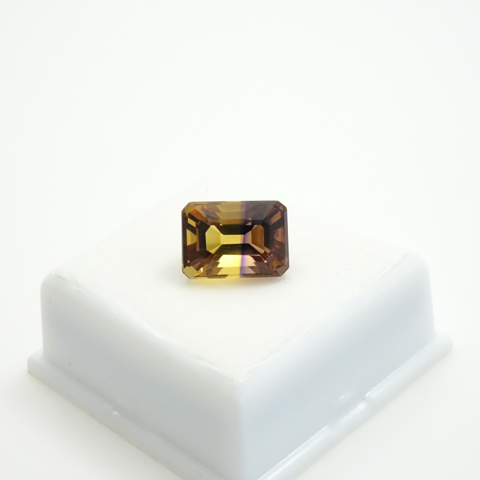 Ametrine – 7.21ct -13x9mm – Emerald Cut- Ametrine Loose Gemstone
