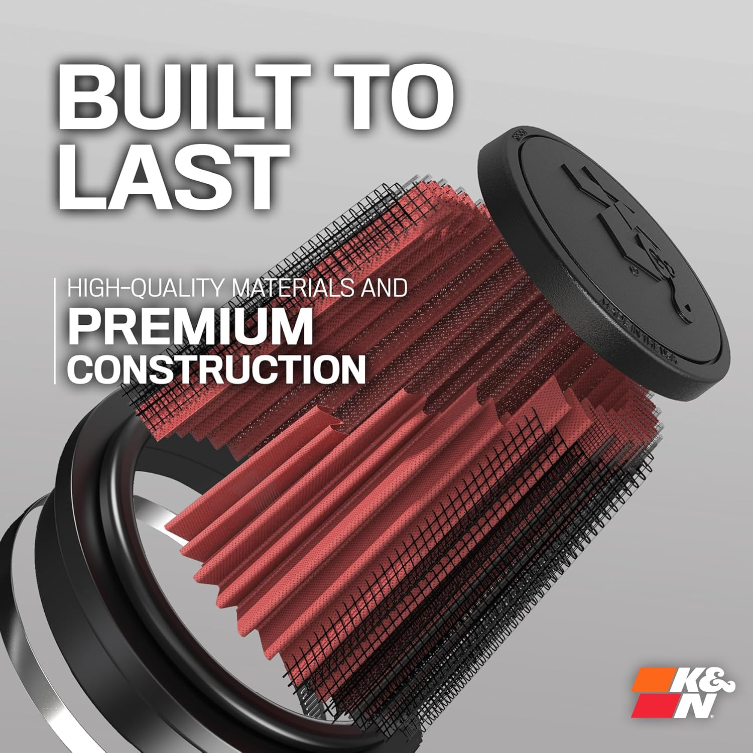 High-Flow Original Lifetime Universal Clamp-On Air Filter: High Performance, Pre