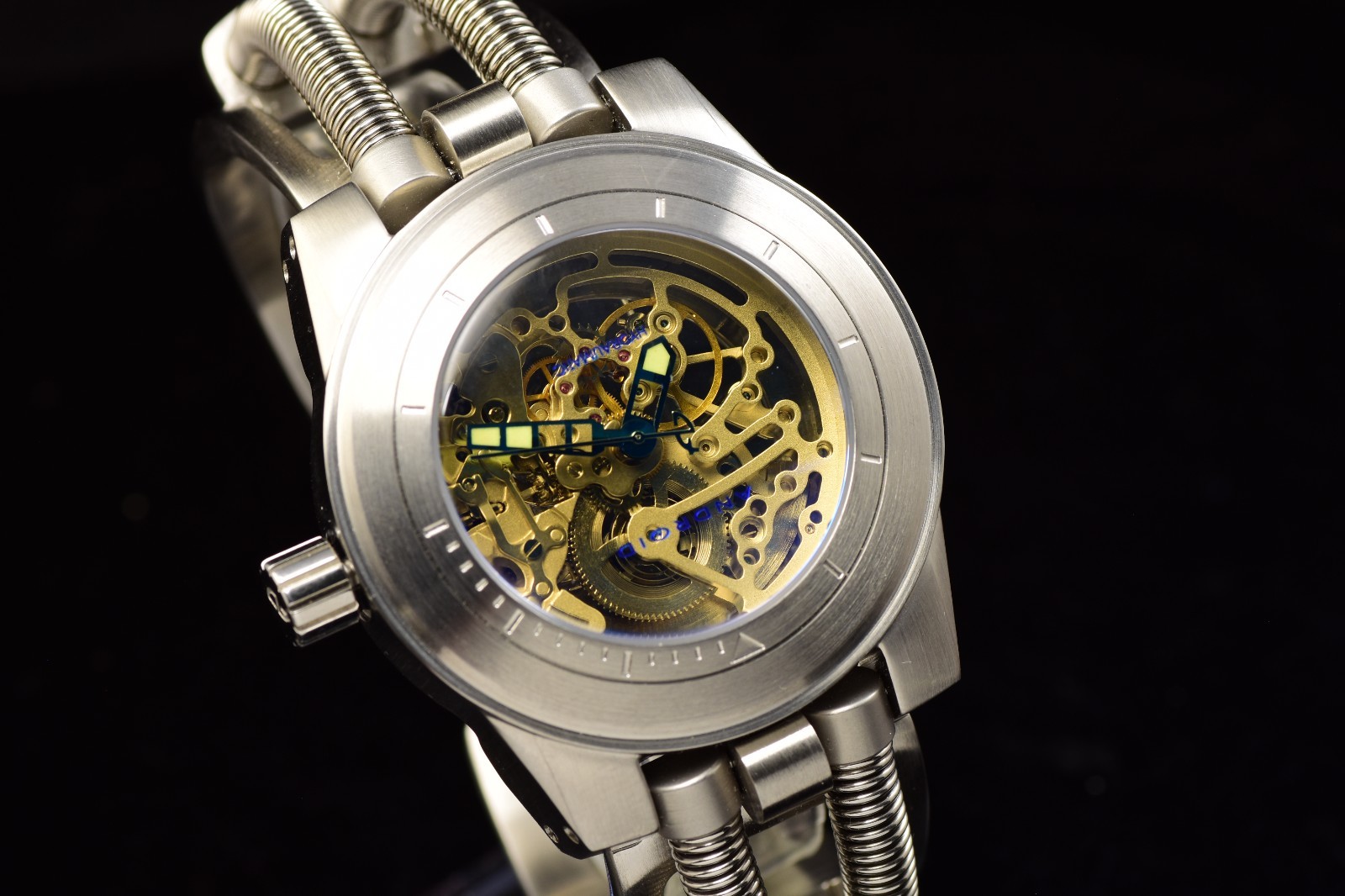 Android Men’s AD520 Hydraumatic Skeleton Automatic Watch Seagull TY2809