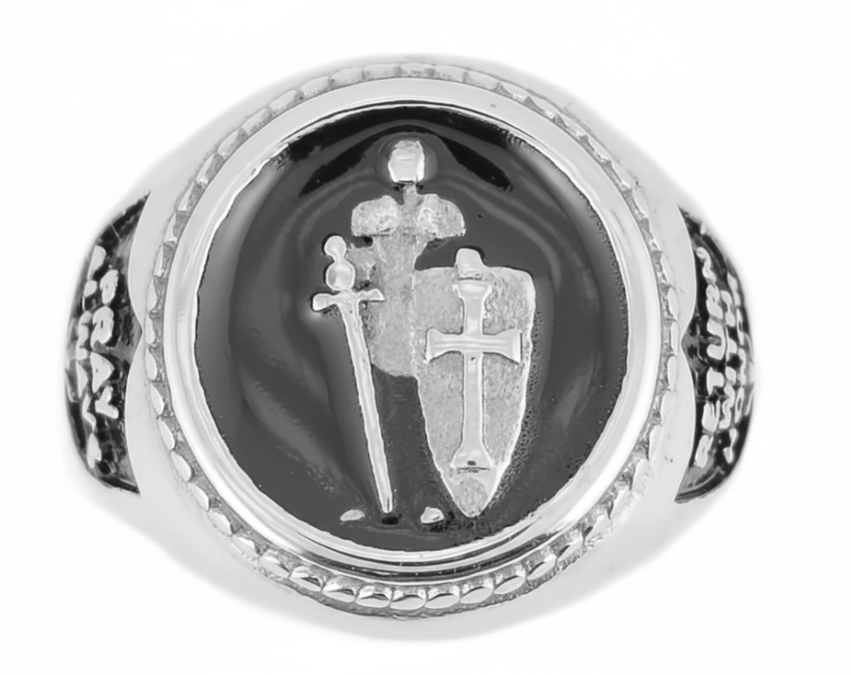 Religious Armor of God Men’s Ring Stainless Steel 183