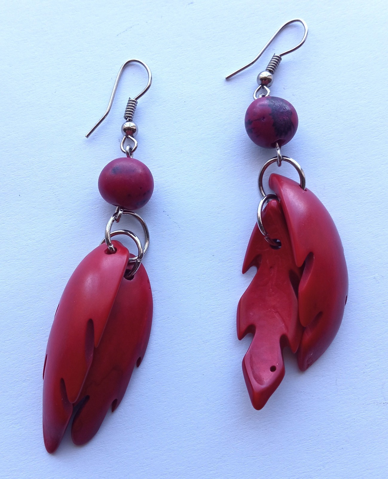 ✨Wholesale 20 Pairs Peruvian Jewelry Amazon Seed Earrings Handmade Boho Style✨