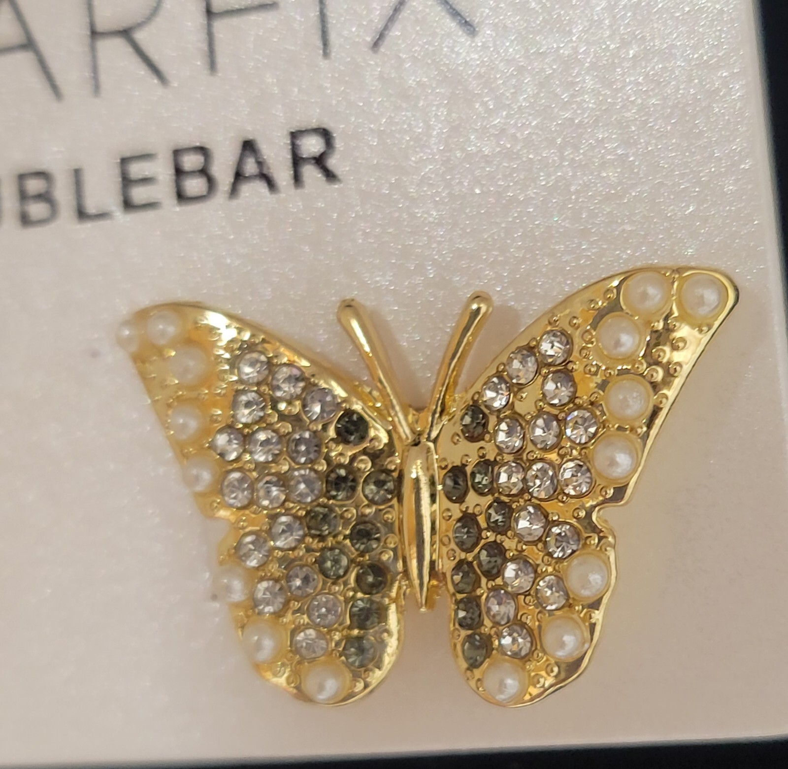 Sugar Fix By Baublebar Butterfly Earrings Post Back Nickel Free Gold Tone NEW