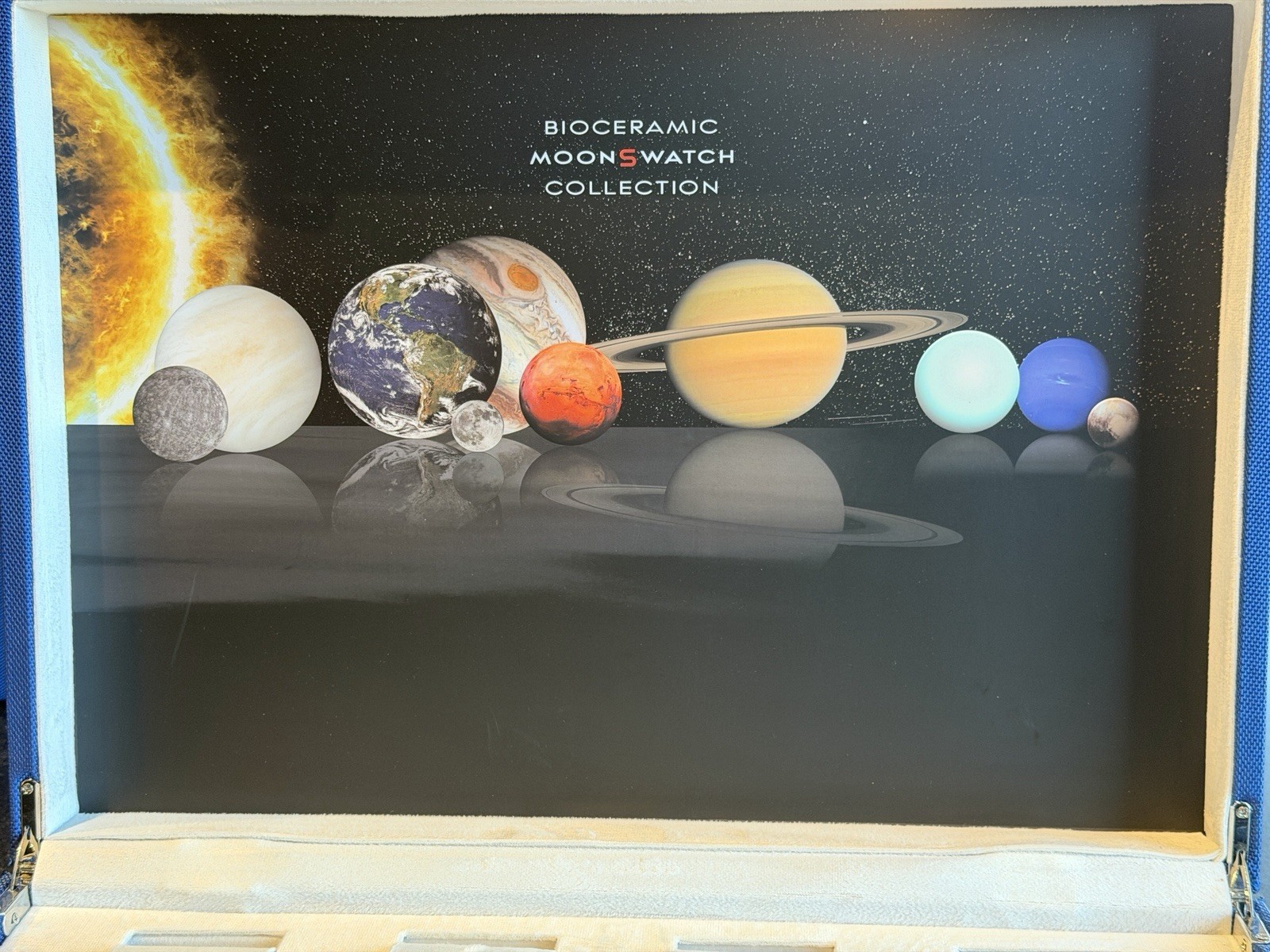 Omega x Swatch Mission to the MoonSwatch Suitcase Display Box
