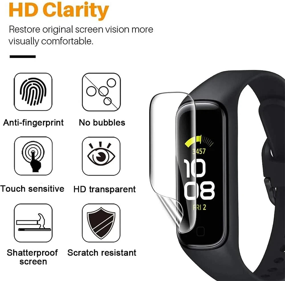 6 Pack Replacement Bands Compatible with Samsung Galaxy Fit 2 SM-R220 for Women