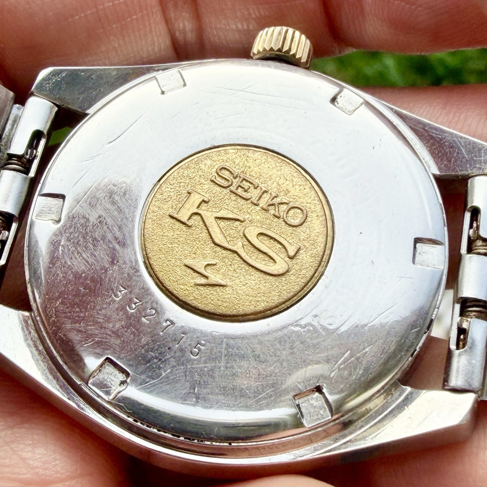 Vintage King SEIKO KS Hi-BEAT 4502-7001 Hand Winding Men’s Watch RUNS!
