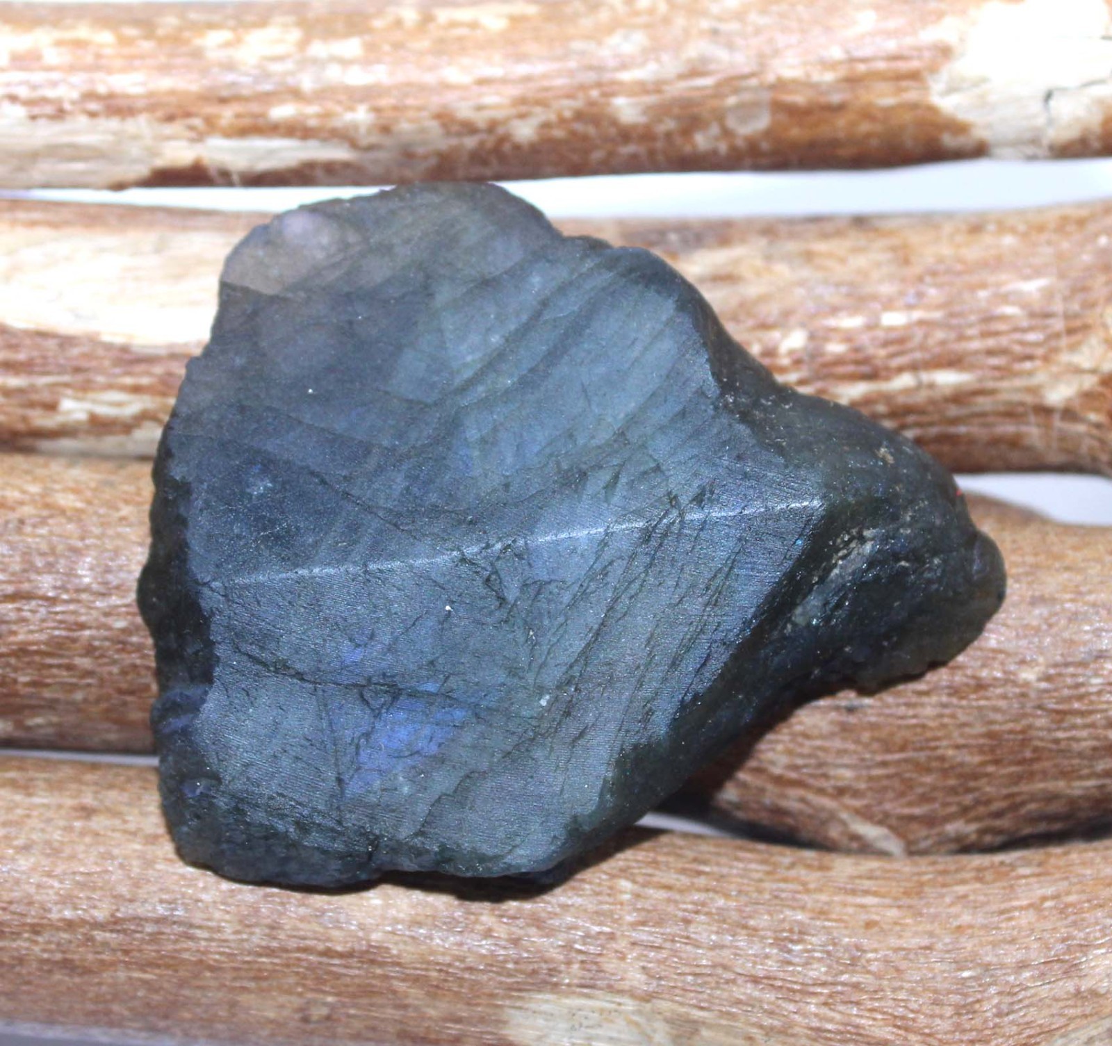 94.70 Ct Natural Labradorite 45 x 37 mm Gemstone Slab Rough Birthday Offers