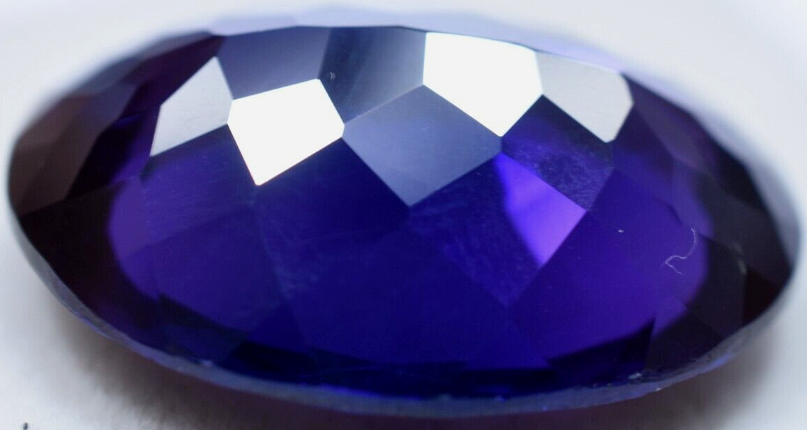 Natural 32.70 Ct Boysenberry Sapphire GGL Certified fabulous Loose Gemstone