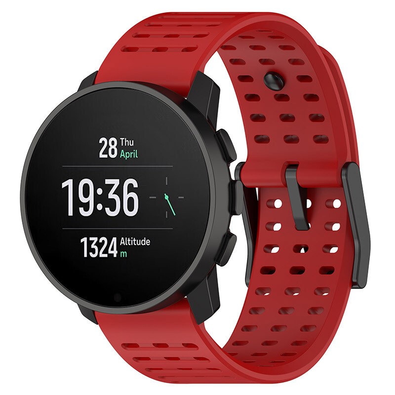 For Suunto Vertical/9 Peak Pro/9 Peak/5Peak 22MM Sport Silicone Strap Watch Band