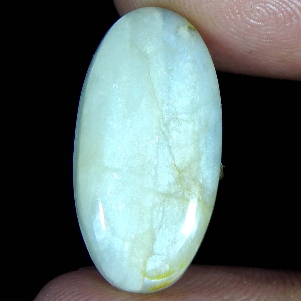 11.60Cts100%Natural Quality Silky Monnstone Oval Cabochon Loose Gemstone