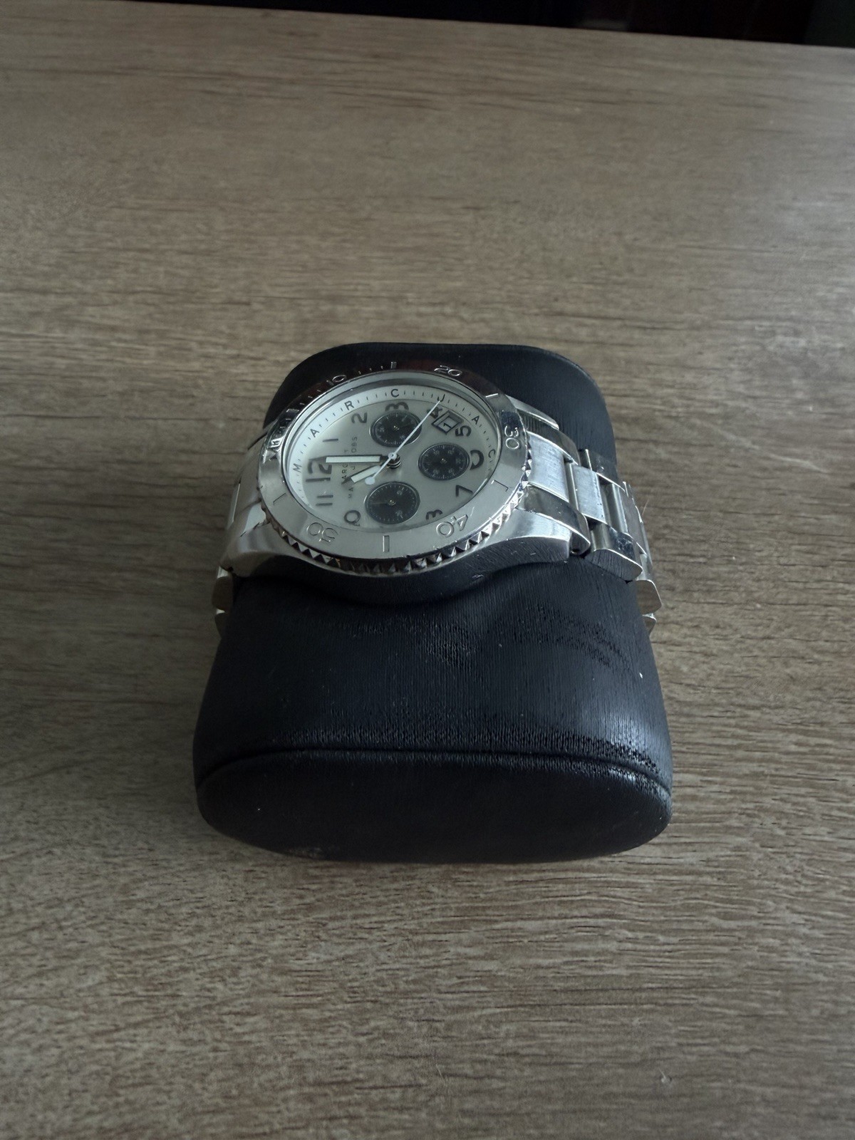 Marc by Marc Jacobs Rock Chronograph Stainless Steel Watch (Model MBM3155)