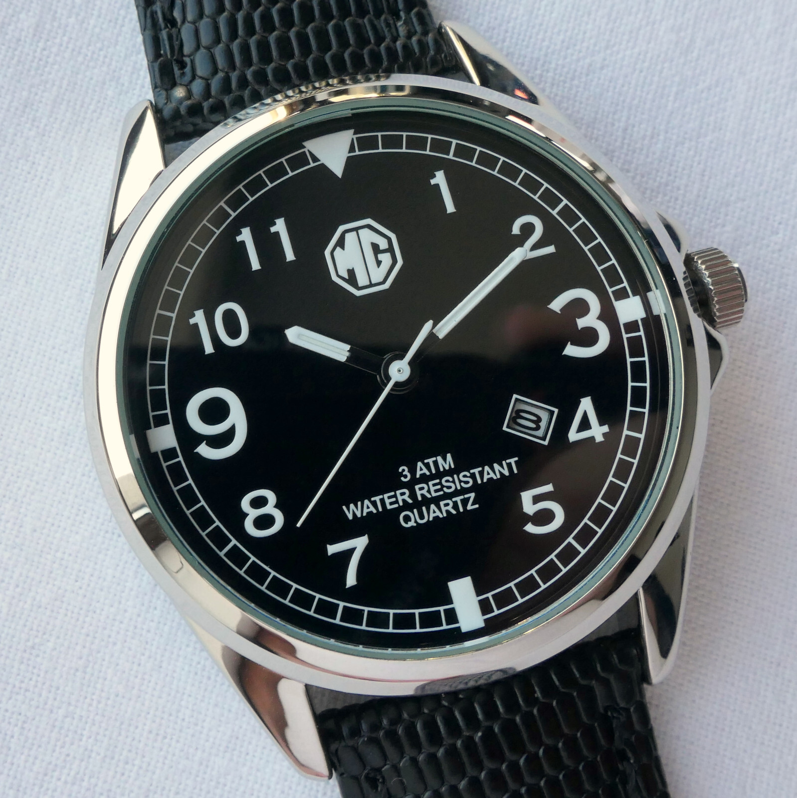 MG Morris Garages BMC MGA MGB Classic Aviator Driver Sport Car Accessory Watch