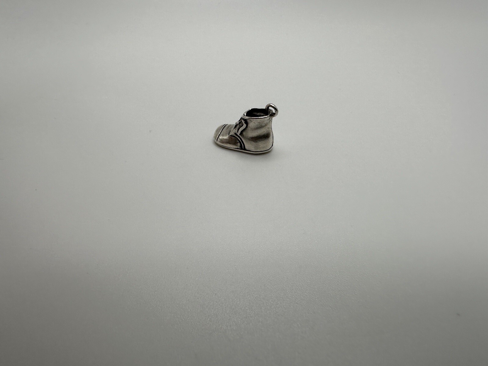 Vintage Silver Callen Shoe Charm 1.7cm JB17