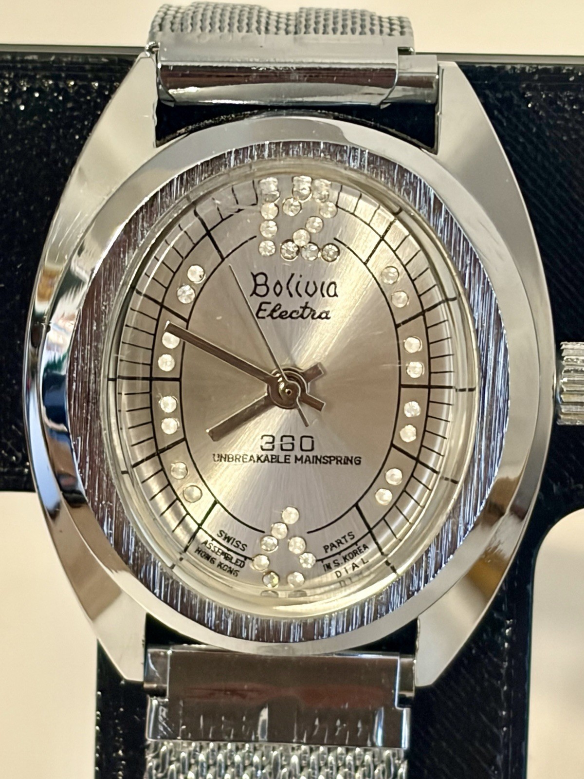 bolivia electra watch 360 Silver Tone Needs A New Battery Ladies Bolivia Watch