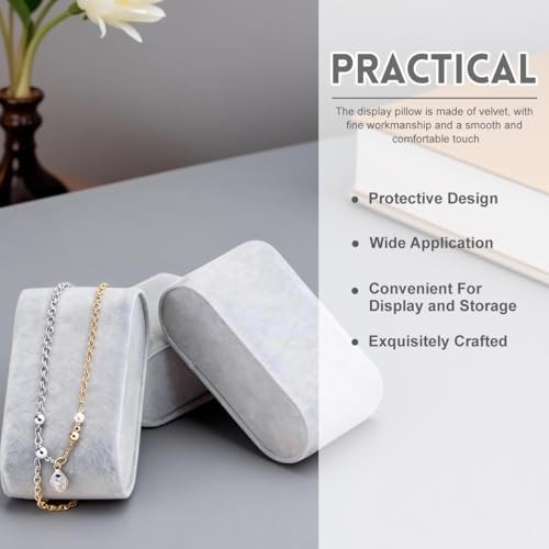 UPSTORE 6 Pcs Watch Display Pillows Bracelet Cushions Soft Watch Bracelet