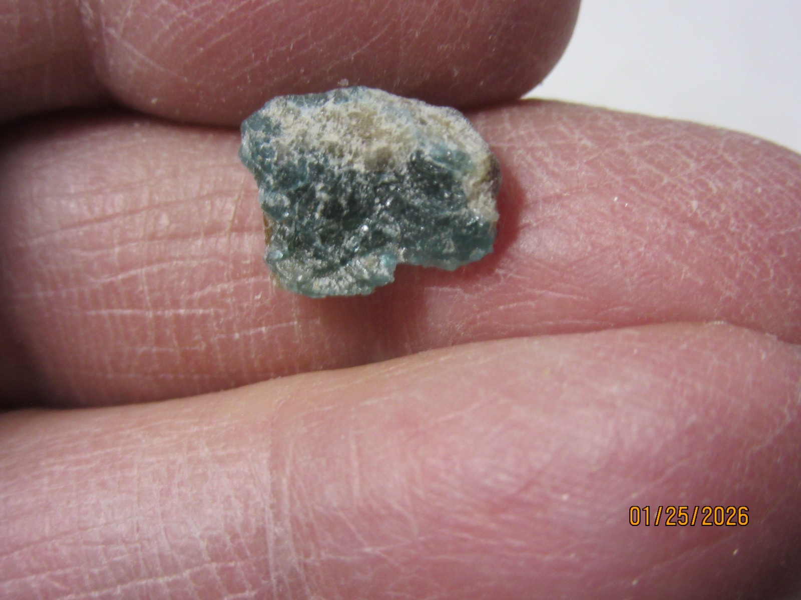 4 Carats Natural Green RARE GRANDIDIERITE Rough Gemstone Reiki US Seller G-38