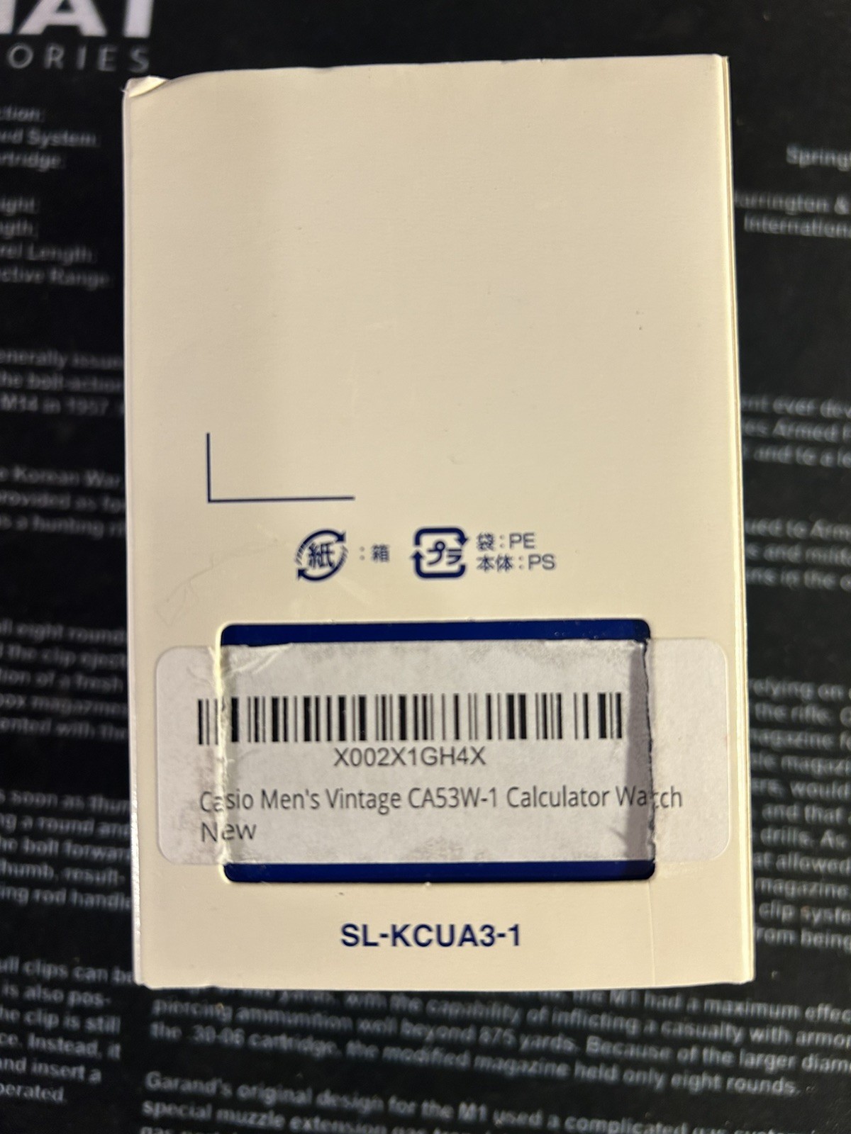 Casio CA53W-1 Wrist Watch for Men