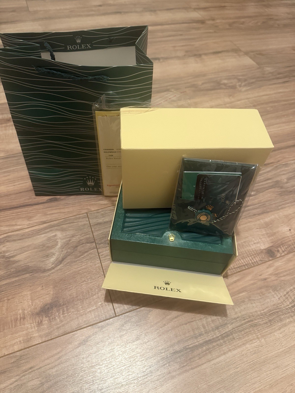 Rolex 39139.01 Wristwatch Storage Box (Green)