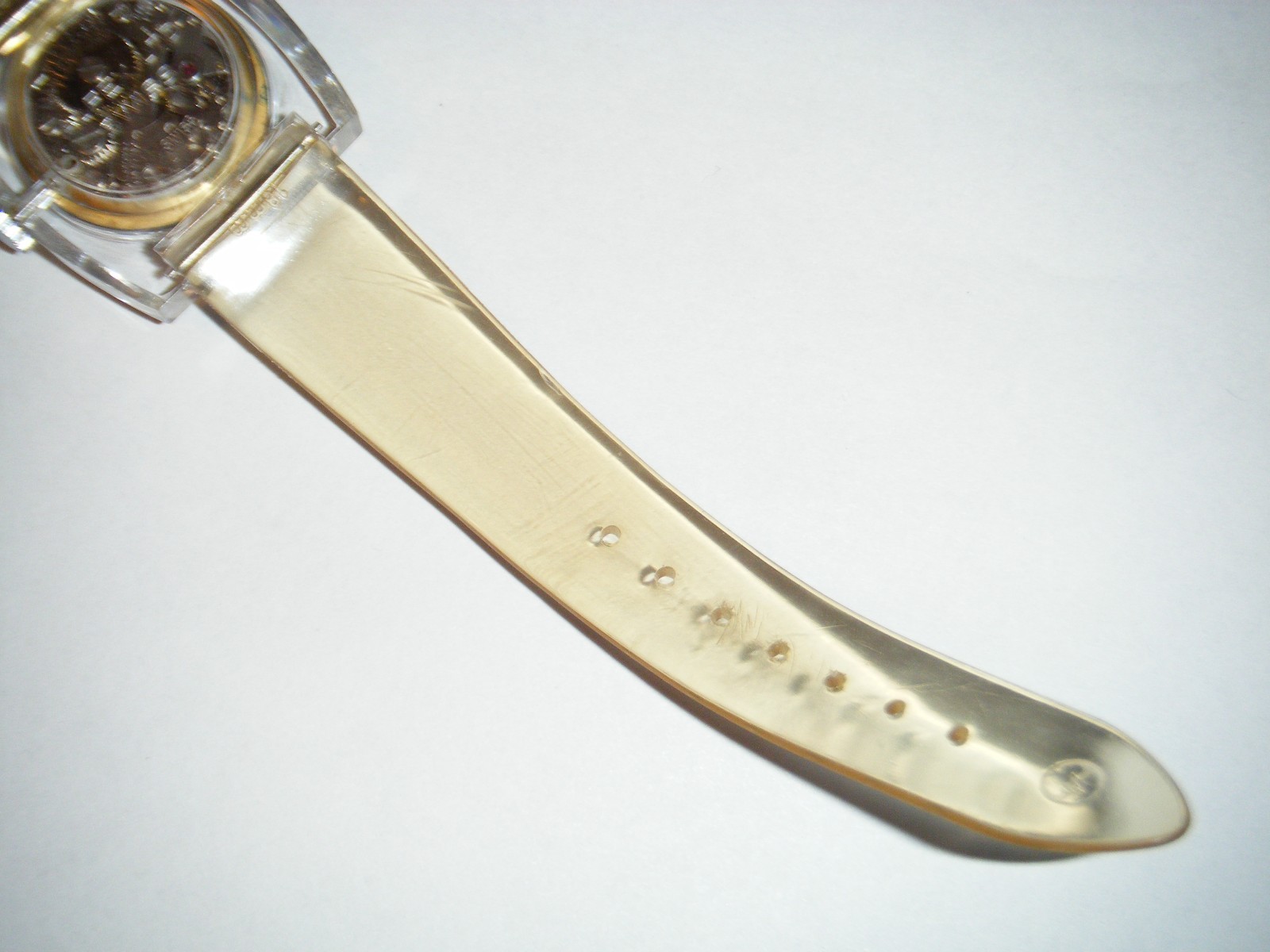 Vintage Chateau Alfex LTD Swiss Plexiglass Manual Wind Mens Wrist Watch