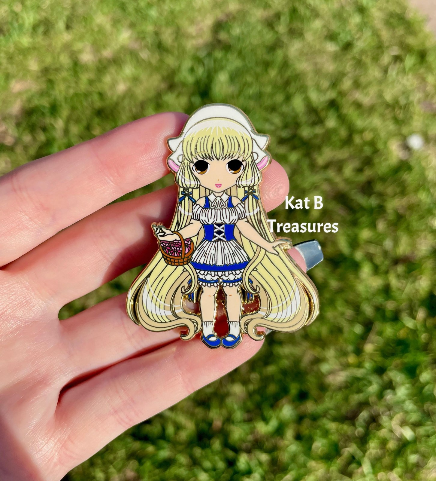 Chobits Chii Anime Manga Chibi Fantasy Pin