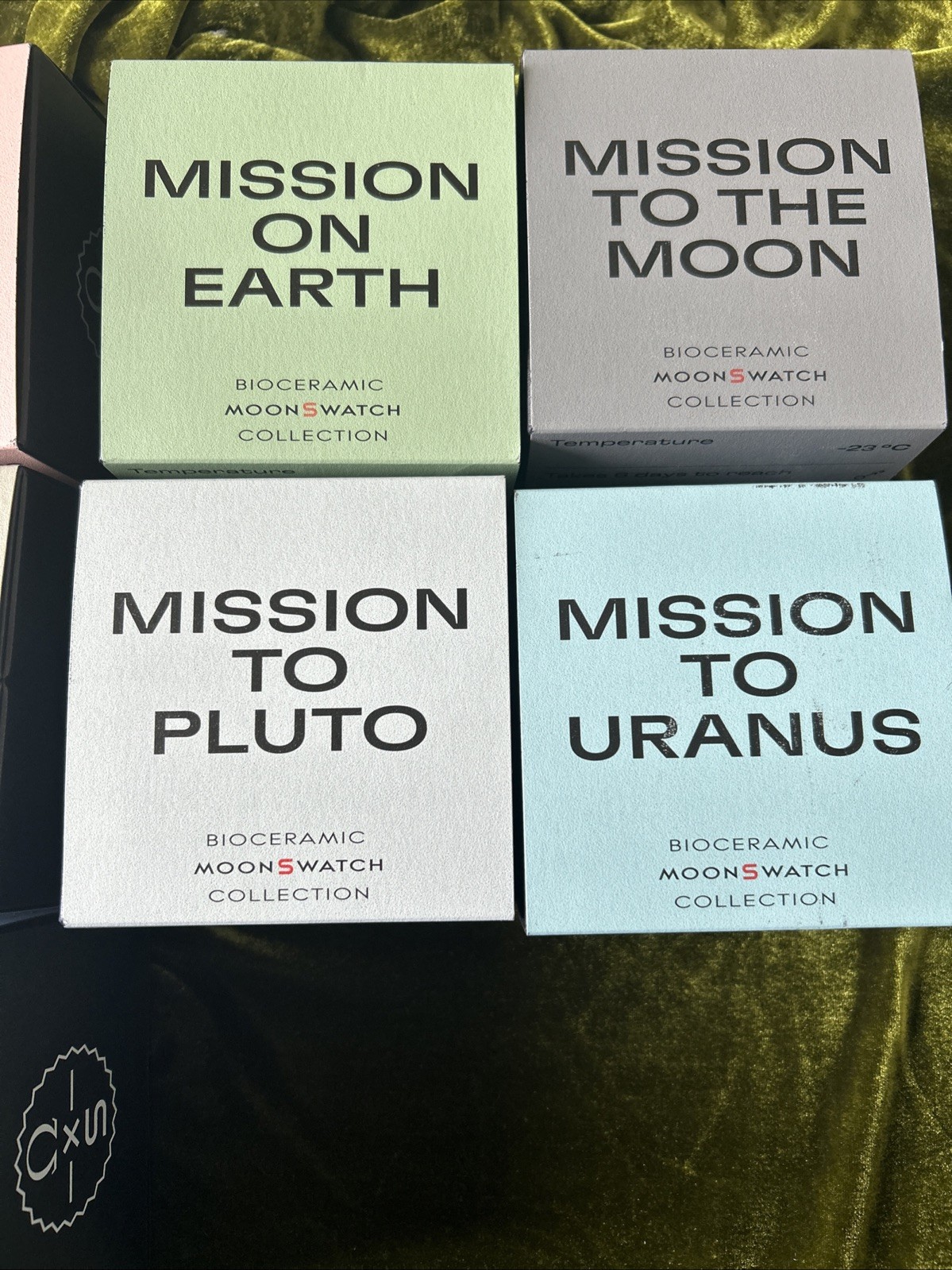 Omega X Swatch Bioceramic Moonswatch Full Collection (11 Watches) 100% Authentic
